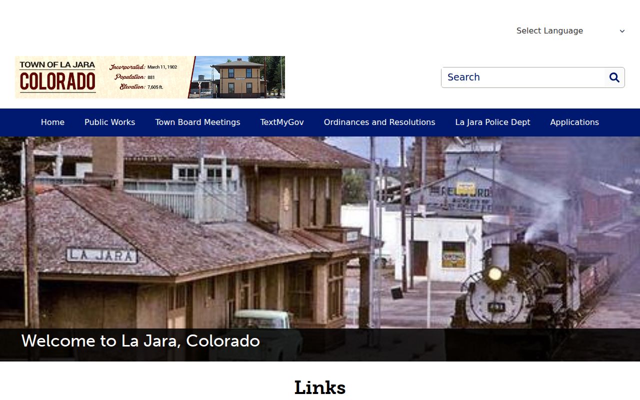 La Jara municipal court docket town homepage
